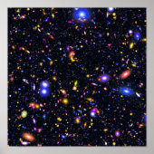 James Webb Space Telescope Simulation - Pop Art Poster (Vorne)