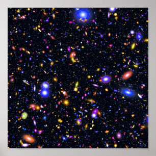 James Webb Space Telescope Simulation - Pop Art Poster