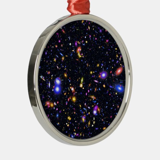 James Webb Space Telescope Simulation - Pop Art Silbernes Ornament (Rechts)