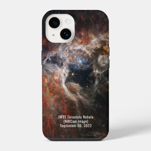 James Webb Space Telescope Tarantula Nebula NIRCam iPhone Hülle (Rückseite)