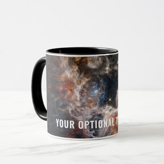 James Webb Space Telescope Tarantula Nebula NIRCam Tasse (Vorderseite Links)