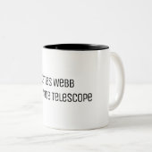 James Webb Space Telescope Yellow Mirro Custom Zweifarbige Tasse (VorderseiteRechts)