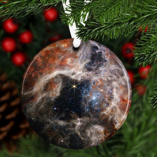 James Webb Tarantula Nebula Hi-Res 2022 Weihnachte Ornament