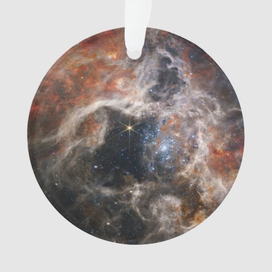 James Webb Tarantula Nebula Hi-Res 2022 Weihnachte Ornament (Vorderseite)