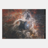 James Webb Tarantula Nebula Hi-Res Image 2022 Geschenkpapier Set (Vorderseite 2)