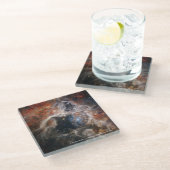 James Webb Tarantula Nebula Hi-Res Image 2022 Glasuntersetzer (Schrägansicht)