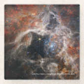 James Webb Tarantula Nebula Hi-Res Image 2022 Glasuntersetzer (Vorderseite)