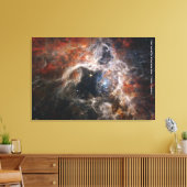 James Webb Tarantula Nebula Hi-Res Image 2022 Leinwanddruck (Insitu (Wohnzimmer))