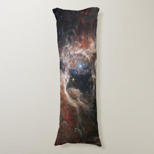 James Webb Tarantula Nebula Hi-Res Image 2022 Seitenschläferkissen (Vorderseite Vertikal)