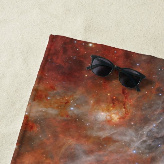 James Webb Tarantula Nebula Hi-Res Image 2022 Strandtuch (Beispiel)