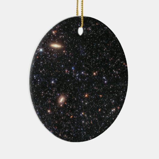 James Webb Telescope Dwarf Galaxy Keramik Ornament (Rechts)