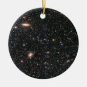 James Webb Telescope Dwarf Galaxy Keramik Ornament (Vorne)