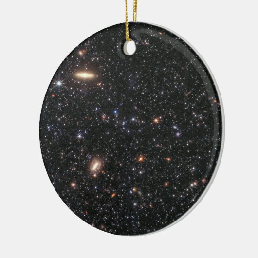 James Webb Telescope Dwarf Galaxy Keramik Ornament (Links)