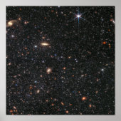 James Webb Telescope Dwarf Galaxy Poster (Vorne)