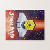 James Webb Weltraumteleskop. Magnet Puzzle (Horizontal)