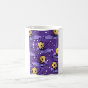 James-Webb-Weltraumteleskop-Muster Kaffeetasse