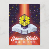 James-Webb-Weltraumteleskop Postkarte (Vorderseite)