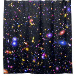 James-Webb-Weltraumteleskop-Simulation - Pop-Art Duschvorhang