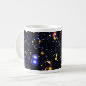 James-Webb-Weltraumteleskop-Simulation - Pop-Art Kaffeetasse (Vorderseite Links)