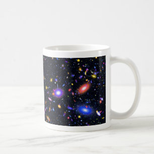 James-Webb-Weltraumteleskop-Simulation - Pop-Art Kaffeetasse