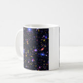 James-Webb-Weltraumteleskop-Simulation - Pop-Art Kaffeetasse (Vorderseite Links)