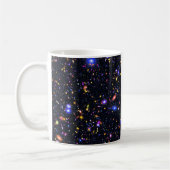 James-Webb-Weltraumteleskop-Simulation - Pop-Art Kaffeetasse (Links)