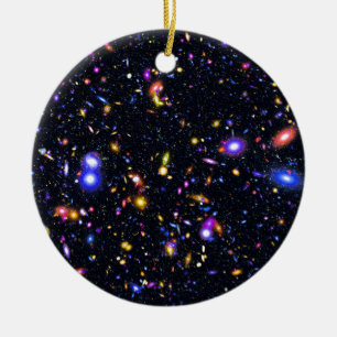 James-Webb-Weltraumteleskop-Simulation - Pop-Art Keramik Ornament