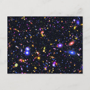 James-Webb-Weltraumteleskop-Simulation - Pop-Art Postkarte