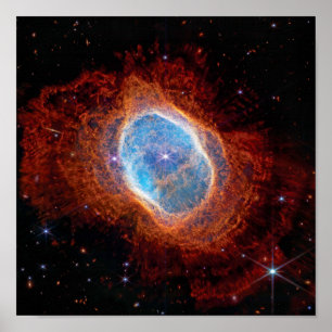 James-Webb-Weltraumteleskop Southern Ring Nebula Poster