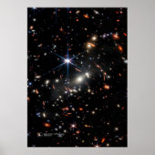 James Webb's First Deep Field (James Webb/JWST) Poster (Vorne)
