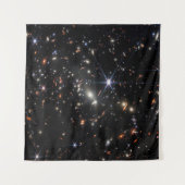 James Webb's First Deep Field (James Webb/JWST) Wandteppich (Vorderseite (Horizontal))