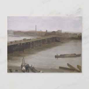 James Whistler - Alte Battersea Bridge Postkarte