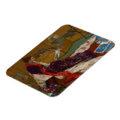 James Whistler - Caprice in Lila und Gold Magnet (Linke Seite)