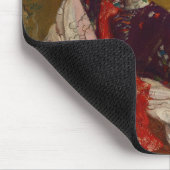 James Whistler - Caprice in Lila und Gold Mousepad (Ecke)