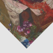 James Whistler - Caprice in Lila und Gold Seidenpapier (Detail)