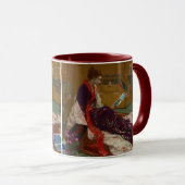 James Whistler - Caprice in Lila und Gold Tasse (VorderseiteRechts)