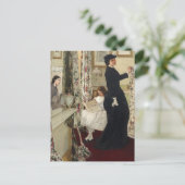 James Whistler - Der Music Room Postkarte (Stehend Vorderseite)