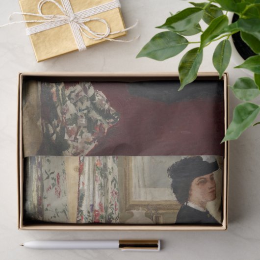 James Whistler - Der Music Room Seidenpapier (Geschenk)