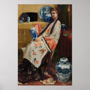James Whistler - Die Lange Leizen der sechs Marken Poster