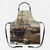 James Whistler - Die Themse im Eis Schürze (Vorderseite)