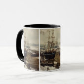 James Whistler - Die Themse im Eis Tasse (Vorderseite Links)
