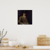 James Whistler "I Am Telling You" Quote Poster (Küche)
