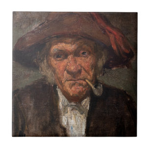 James Whistler - Man raucht ein Stück Fliese