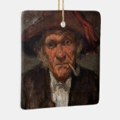 James Whistler - Man raucht ein Stück Keramikornament (Rechts)