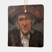 James Whistler - Man raucht ein Stück Keramikornament (Links)