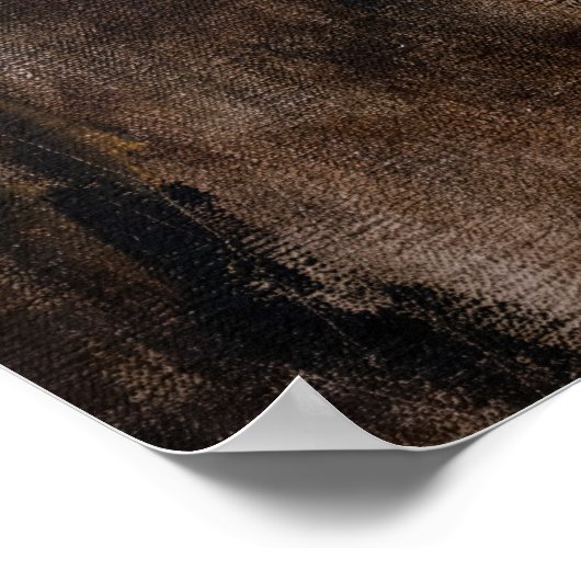 James Whistler - Man raucht ein Stück Poster (Ecke)