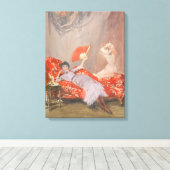 James Whistler - Milly Finch Leinwanddruck (Insitu (Holzboden))