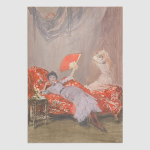 James Whistler - Milly Finch Seidenpapier