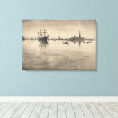 James Whistler - Nocturne aus Venedig Leinwanddruck (Insitu (Holzboden))