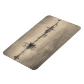 James Whistler - Nocturne aus Venedig Magnet (Linke Seite)